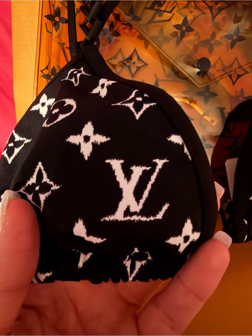 Louis Vuitton bikini top